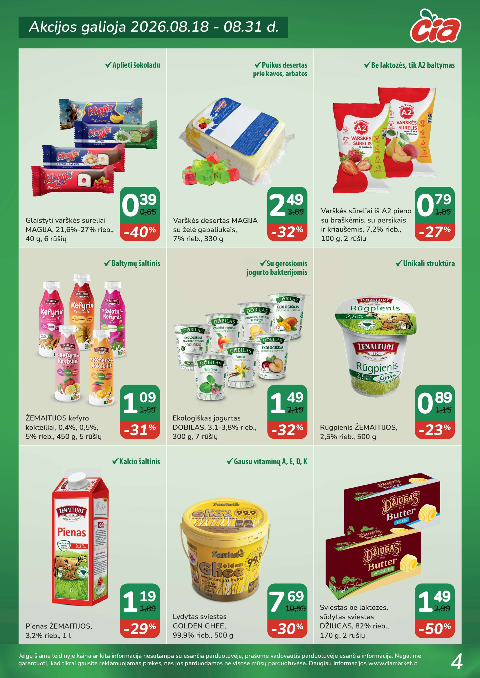 Akcijų leidinys! – 4 puslapis